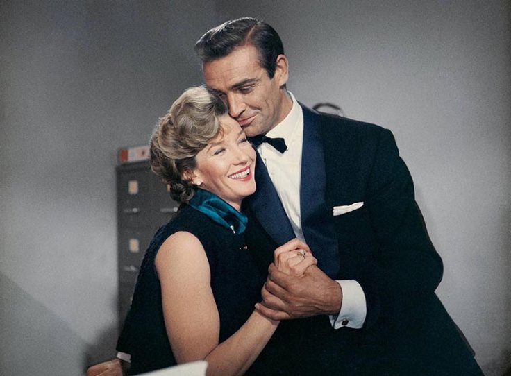 Dr No - Lois Maxwell and Sean Connery