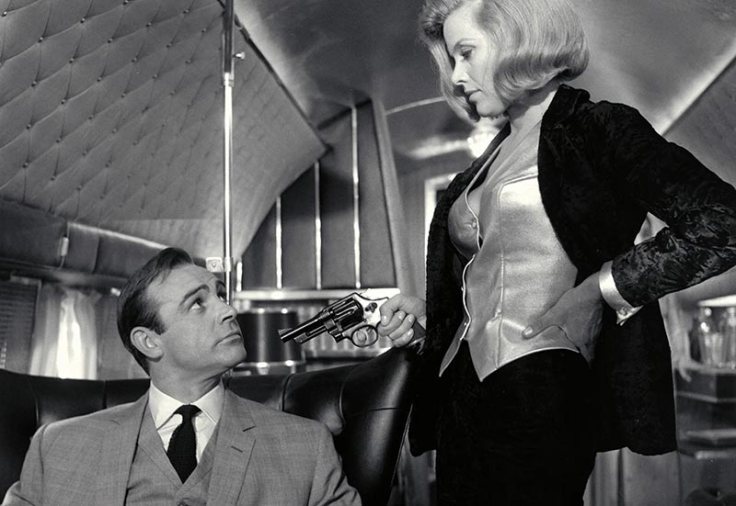 Goldfinger - Sean Connery and Honor Blackman
