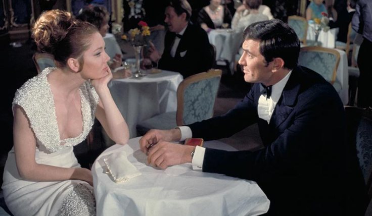 On Her Majesty's Secret Service - Diana Rigg and George Lazenby