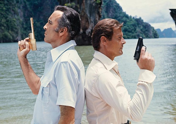 The Man With The Golden Gun - Christopher Lee and Roger Moore