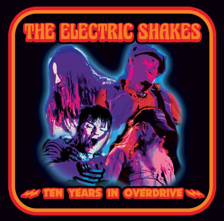 The Electric Shakes - Ten Years In Overdrive - EP cover artwork